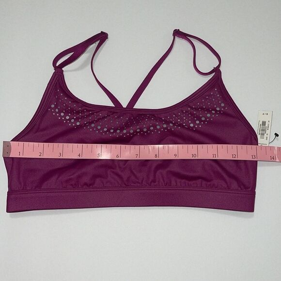 Victoria’s Secret VSX Sport Bra Wire free Unlined Shiny. Size Small. NWT - Picture 13 of 13